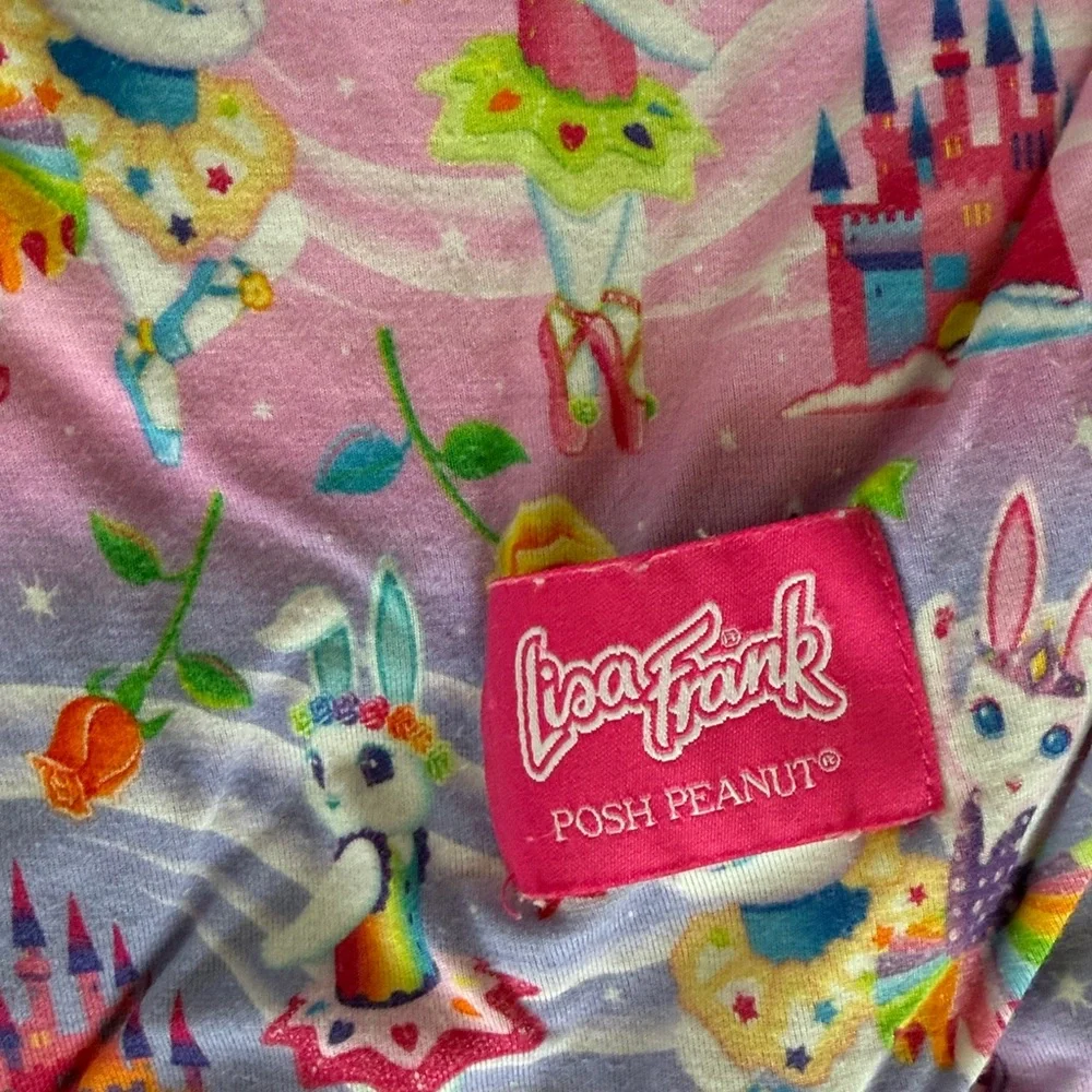 Posh Peanut Lisa Frank Lux Plush Patoo Blanket - Picture 2 of 5